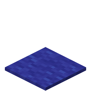 Blue Carpet — representative authorized Minecraft asset