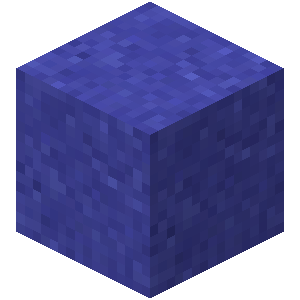Blue Concrete Powder — representative authorized Minecraft asset