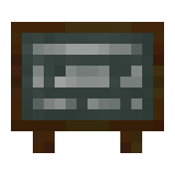 Chalkboard — representative authorized Minecraft asset