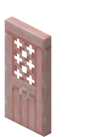 Cherry Door — representative authorized Minecraft asset