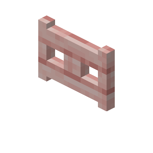 Cherry Fence Gate — representative authorized Minecraft asset