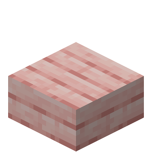 Cherry Slab — representative authorized Minecraft asset