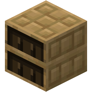 Chiseled Bookshelf — representative authorized Minecraft asset