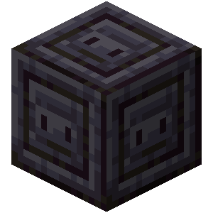 Chiseled Polished Blackstone — representative authorized Minecraft asset