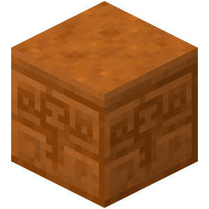 Chiseled Red Sandstone — representative authorized Minecraft asset
