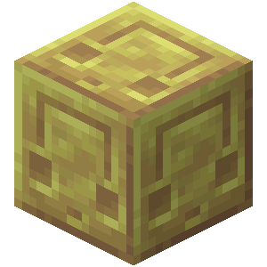 Chiseled Sulfur — representative authorized Minecraft asset