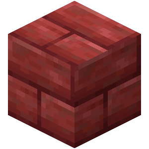Cinnabar Bricks — representative authorized Minecraft asset