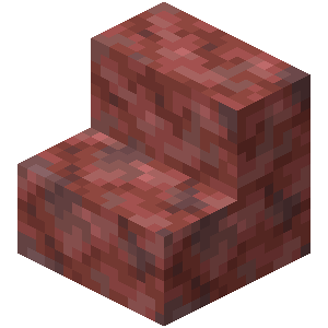 Cinnabar Stairs — representative authorized Minecraft asset