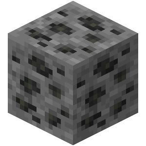 Coal Ore — representative authorized Minecraft asset