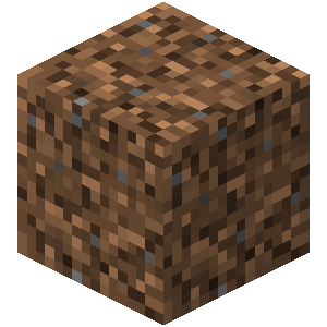Coarse Dirt — representative authorized Minecraft asset