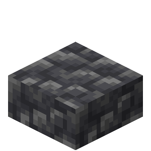 Cobbled Deepslate Slab — representative authorized Minecraft asset