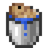 Bucket of Cod — representative authorized Minecraft asset
