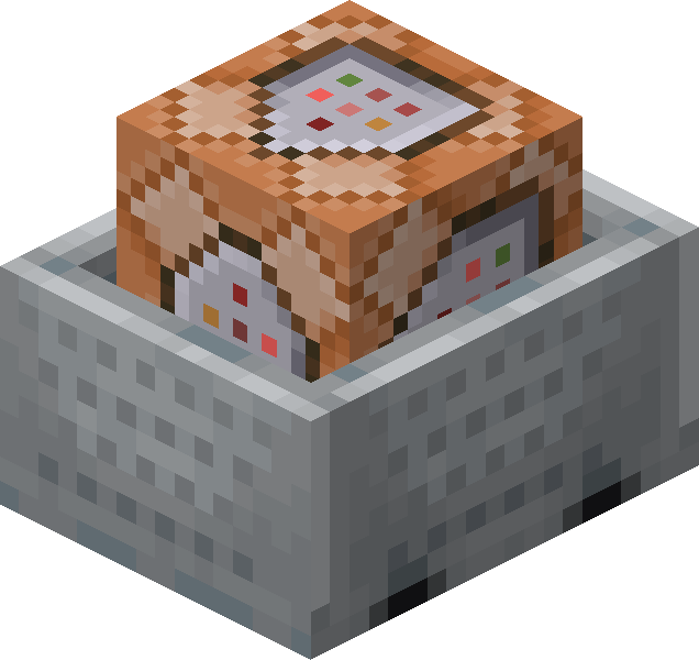 Minecart with Command Block — representative authorized Minecraft asset