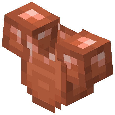 Copper Chestplate — representative authorized Minecraft asset