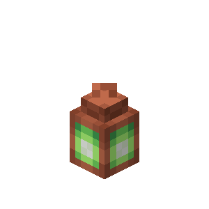 Copper Lantern — representative authorized Minecraft asset