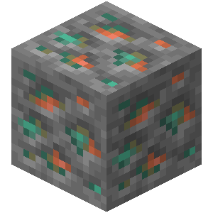 Copper Ore — representative authorized Minecraft asset