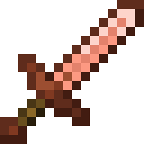 Copper Sword — representative authorized Minecraft asset