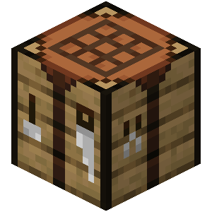 Crafting Table — representative authorized Minecraft asset