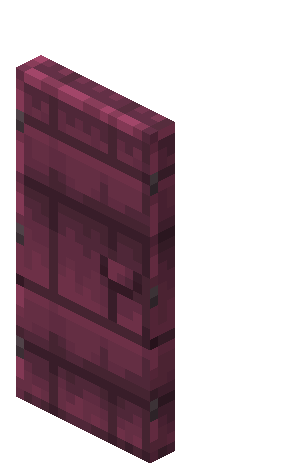 Crimson Door — representative authorized Minecraft asset
