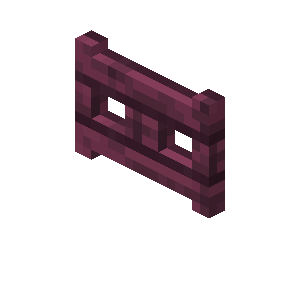 Crimson Fence Gate — representative authorized Minecraft asset