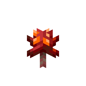 Crimson Fungus — representative authorized Minecraft asset