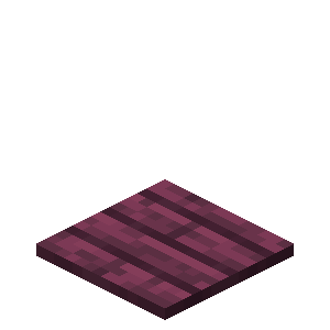 Crimson Pressure Plate — representative authorized Minecraft asset