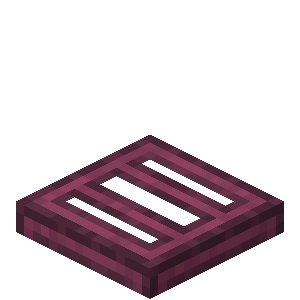 Crimson Trapdoor — representative authorized Minecraft asset