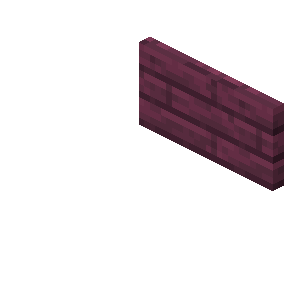 Crimson Wall Sign — representative authorized Minecraft asset