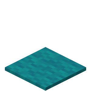 Cyan Carpet — representative authorized Minecraft asset