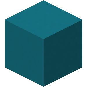 Cyan Concrete — representative authorized Minecraft asset