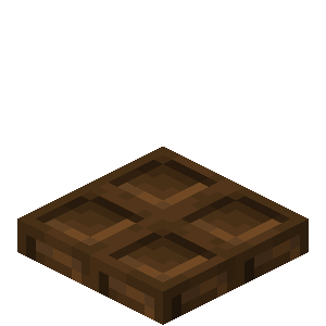Dark Oak Trapdoor — representative authorized Minecraft asset