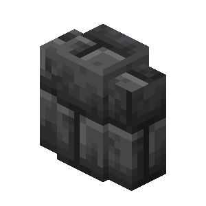 Deepslate Brick Wall — representative authorized Minecraft asset