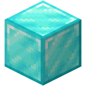 Block of Diamond — representative authorized Minecraft asset