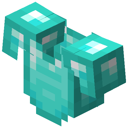 Diamond Chestplate — representative authorized Minecraft asset