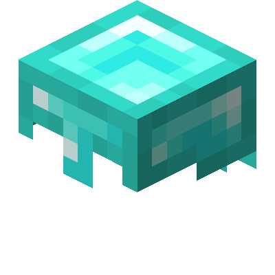 Diamond Helmet — representative authorized Minecraft asset