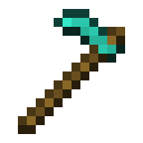 Diamond Hoe — representative authorized Minecraft asset