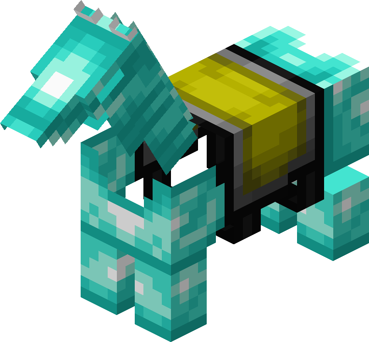 Diamond Horse Armor — representative authorized Minecraft asset