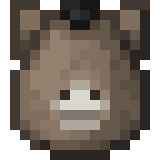 Donkey Spawn Egg — representative authorized Minecraft asset