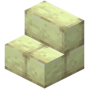 End Stone Brick Stairs — representative authorized Minecraft asset