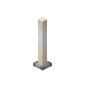 End Rod — representative authorized Minecraft asset