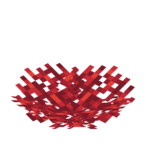 Fire Coral Fan — representative authorized Minecraft asset