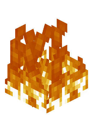 Fire — representative authorized Minecraft asset