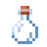 Glass Bottle — representative authorized Minecraft asset