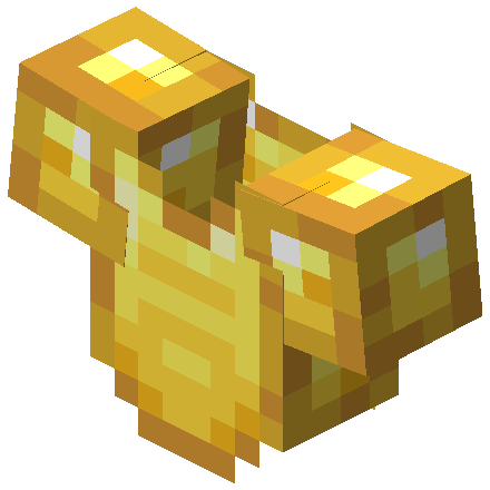 Golden Chestplate — representative authorized Minecraft asset