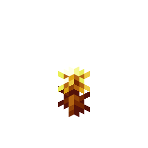 Golden Dandelion — representative authorized Minecraft asset