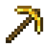 Golden Pickaxe — representative authorized Minecraft asset