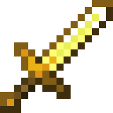 Golden Sword — representative authorized Minecraft asset