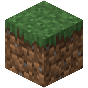 Grass Block — representative authorized Minecraft asset