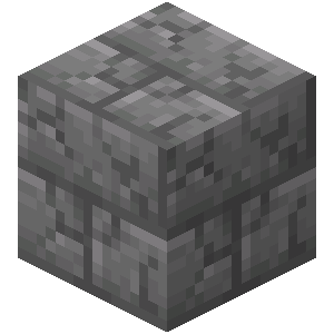 Infested Cracked Stone Bricks — representative authorized Minecraft asset