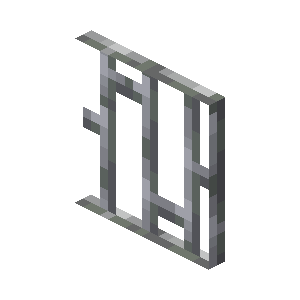 Iron Bars — representative authorized Minecraft asset